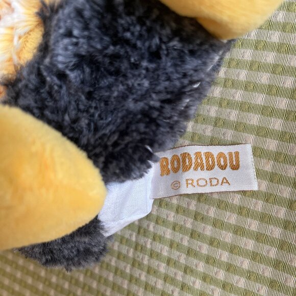 Super Soft Plush Bee Hand Puppet (from France) - Picture 3 of 4